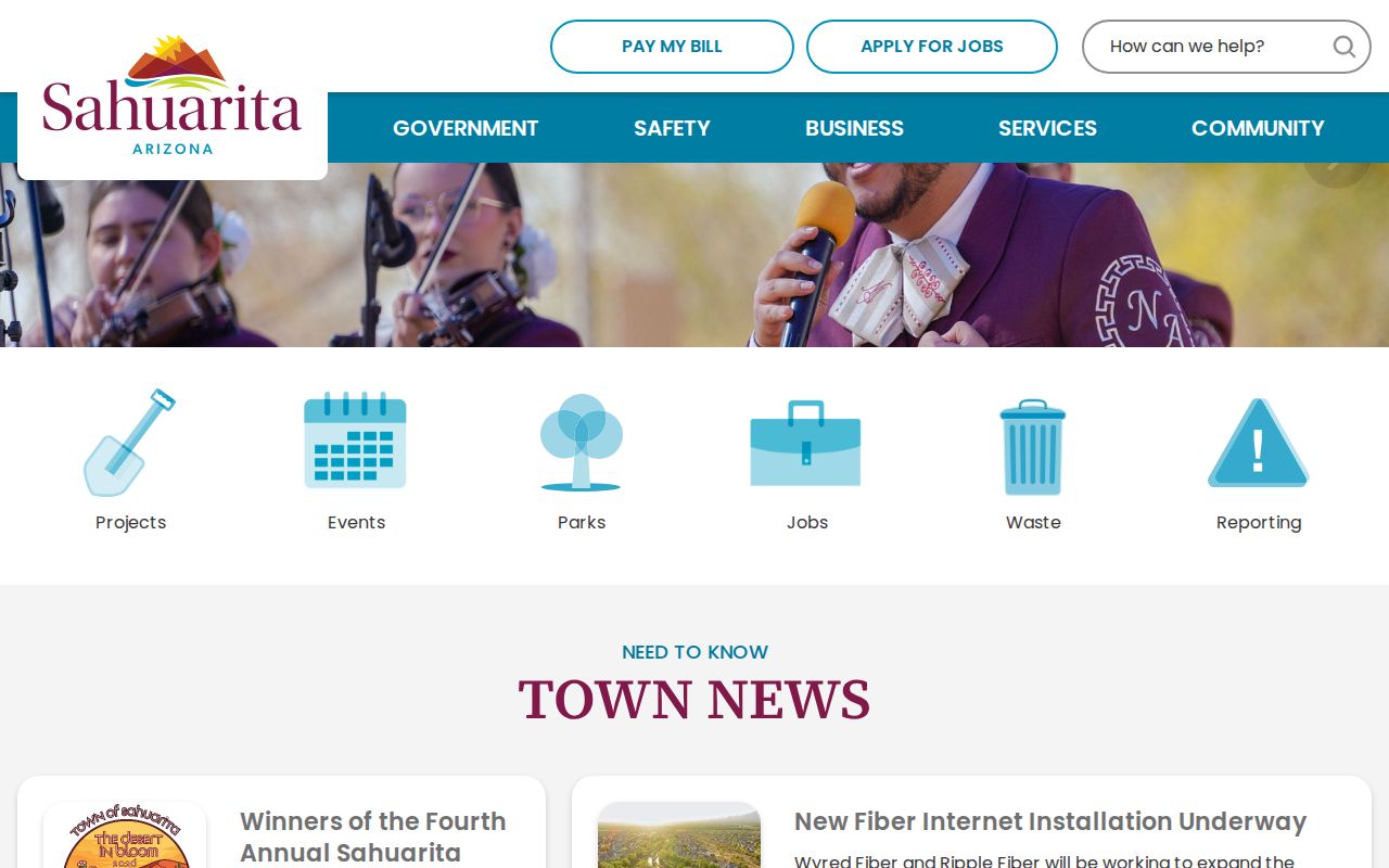 Sahuarita neighbors Town of Sahuarita community portal