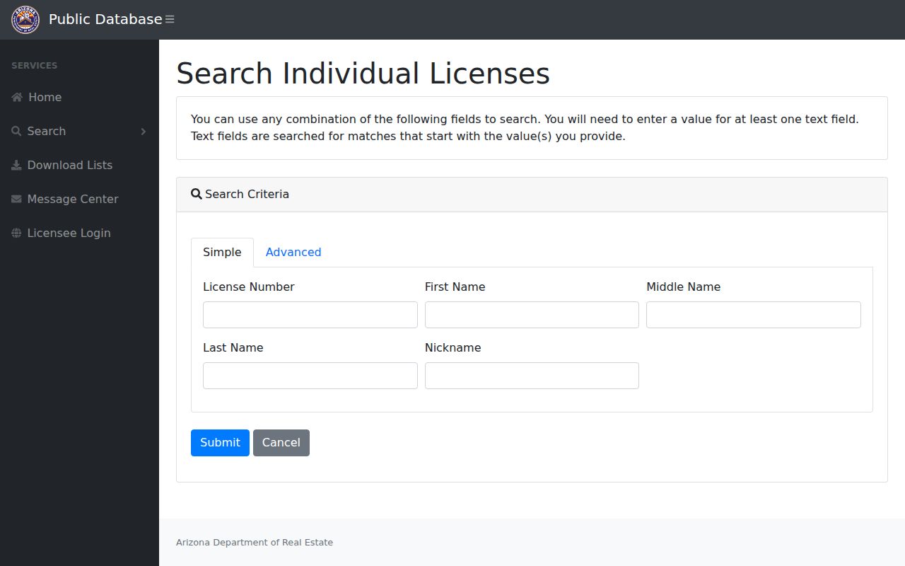 Sahuarita resident lookup Arizona real estate individual search