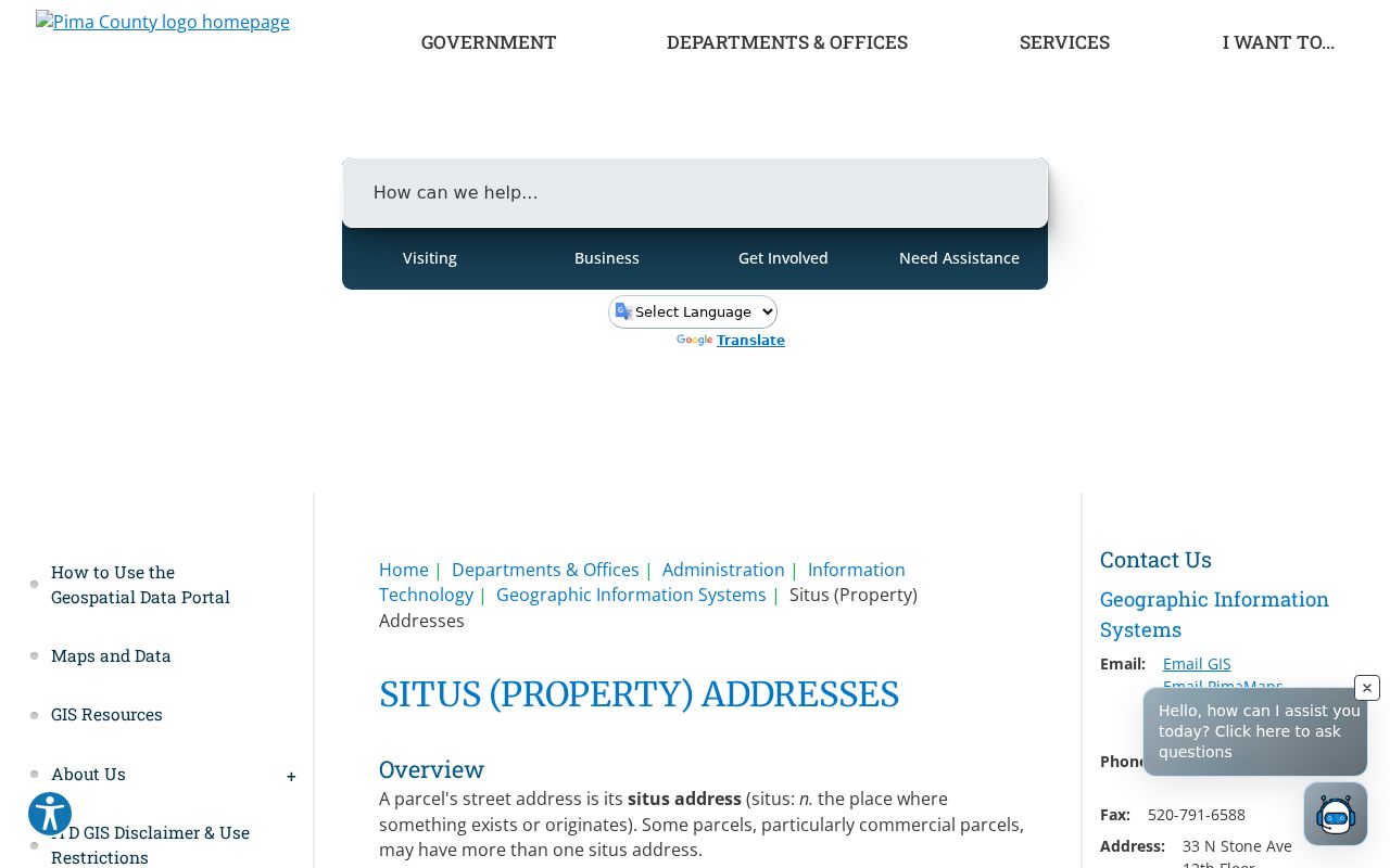 Sahuarita ZIP code directory situs address guidance