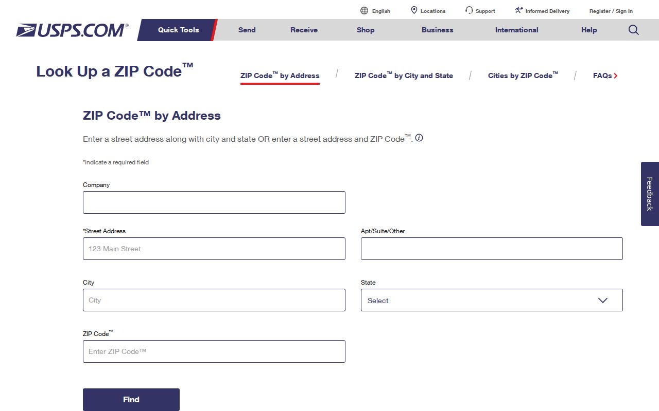 Sahuarita ZIP code directory USPS address lookup