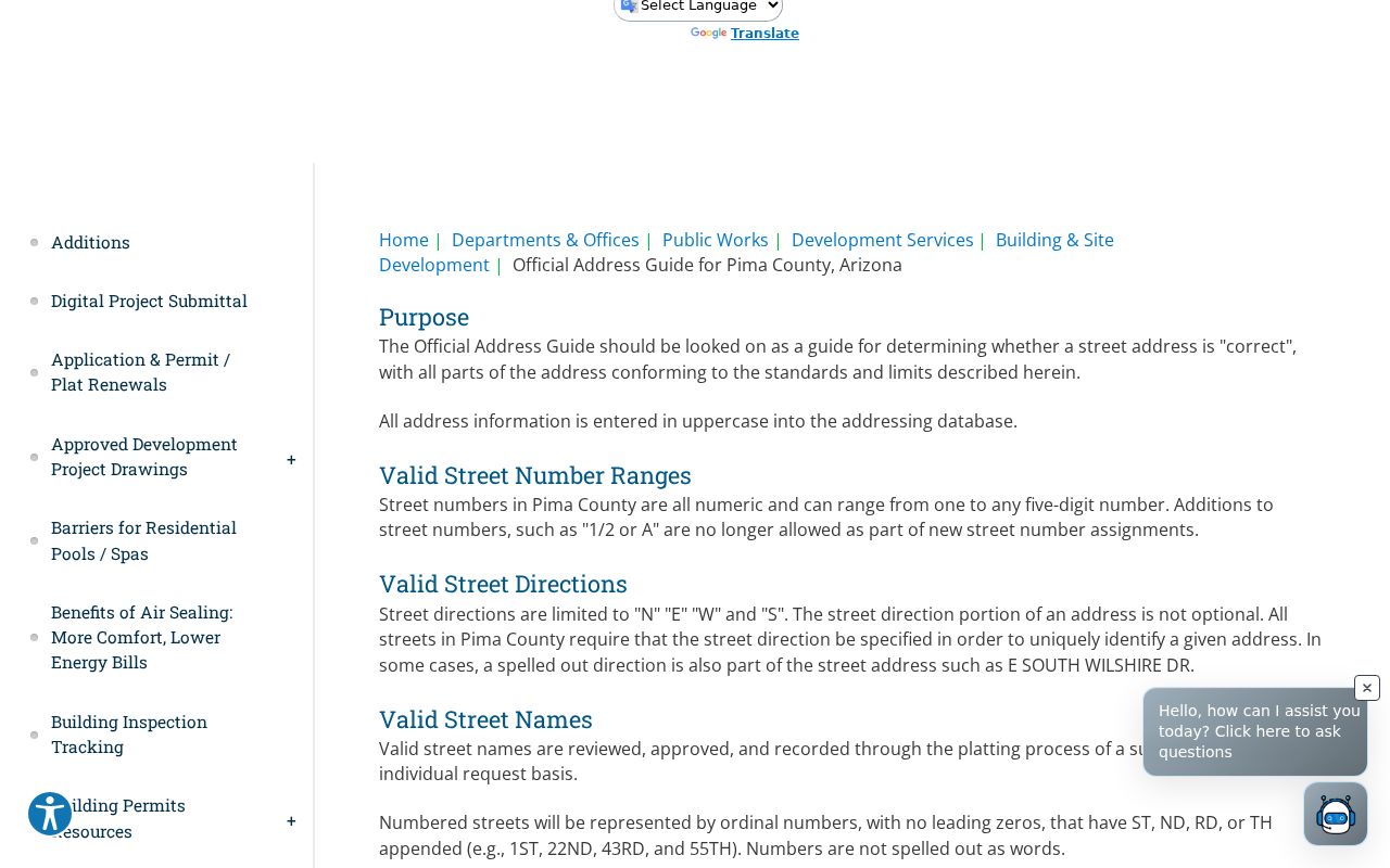 Sahuarita ZIP code directory official address guide